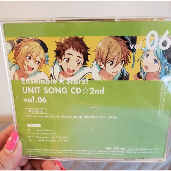 ENSEMBLE STARS Unit Song CD 2nd Ra*bits vol.06 Hoppin' Season 2016 JAPAN - Picture 9 of 10